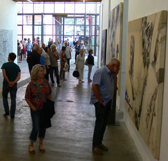 La exposición de Boix, en el Centro de Arte Contemporáneo ‘Àcentmetresducentredumonde’ de Perpiñán (Francia).
